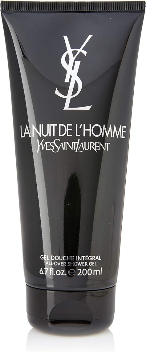 gel douche l'homme yves saint laurent|LA NUIT DE L'HOMME SHOWER GEL .